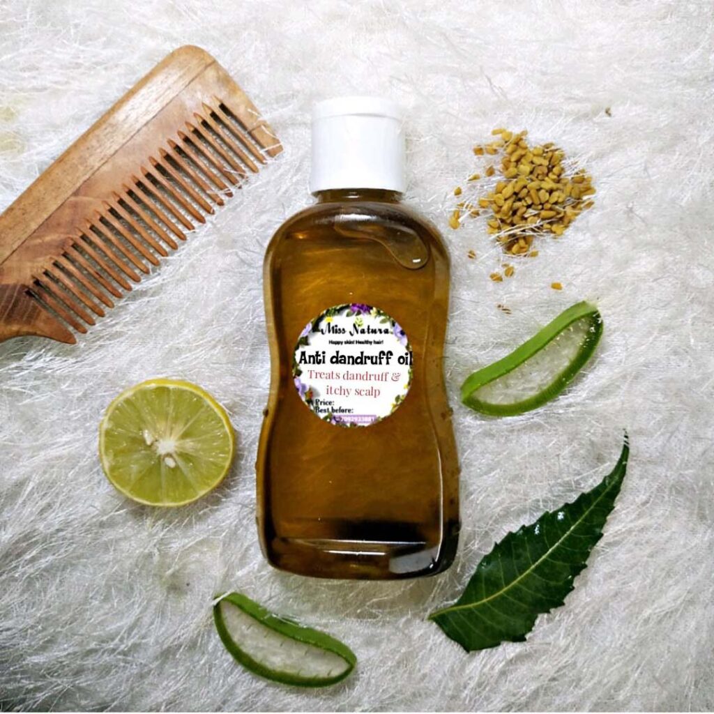 Anti Dandruff Hair Oil missnatura.in