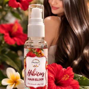 Hibiscus Hair Elixir (Frizz control hair serum)