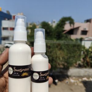 Sunscreen (Lotion type bottle)